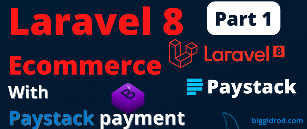 Laravel 8 Ecommerce Development