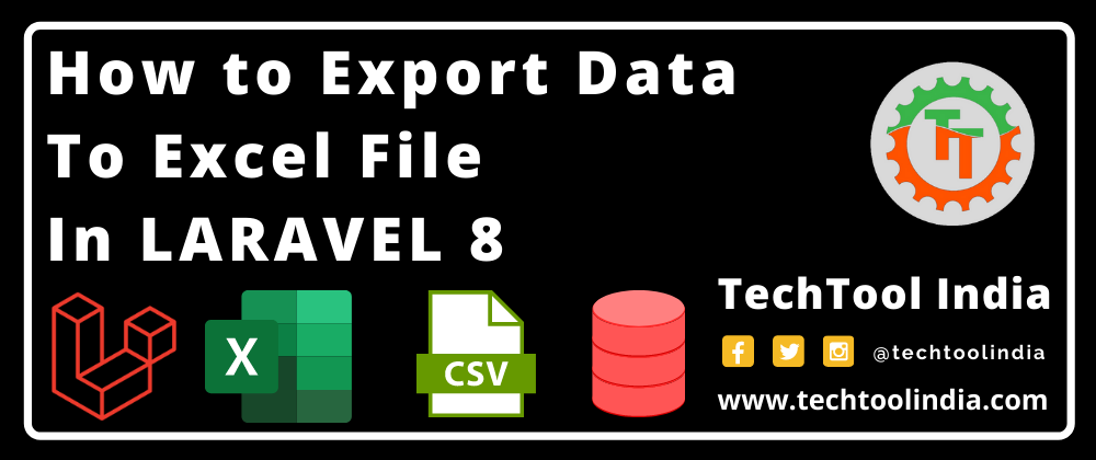 Laravel 8 Export to Excel