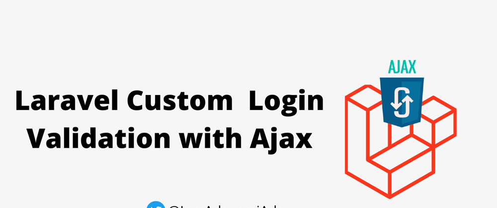 Laravel Custom Login Validation with Ajax