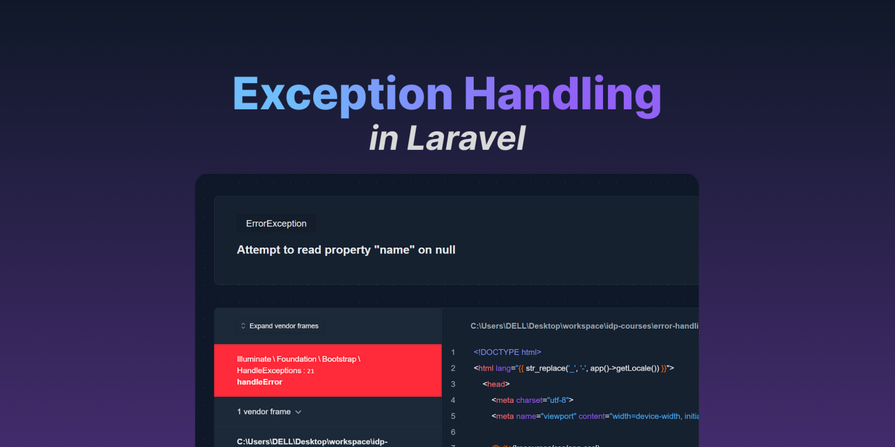 Laravel's exceptions: Part 3 – findOrFail exception automated